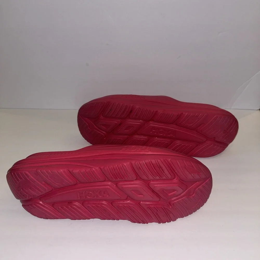 HOKA Ora Recovery 3 Slides Slide-on Sandals Pink  Men's Size 14